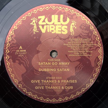 Bunnington Judah - Satan Go Away / Give Thanks & Praises