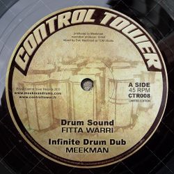 CTR009 - Control Tower Records - Fitta Warri - Drum Sound (12")