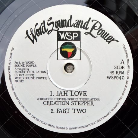 Creation Stepper - Jah Love