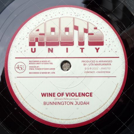 Bunnington Judah - Wine Of Violence