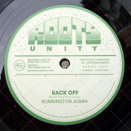 Bunnington Judah - Back Off