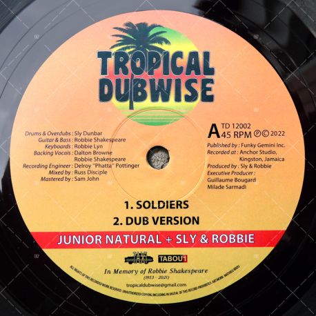 Junior Natural meets Sly & Robbie - Soldiers