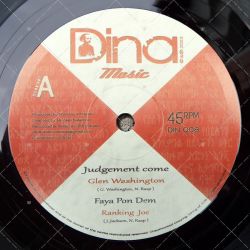 Glen Washington - Judgement Come / Ranking Joe - Faya Pon Dem